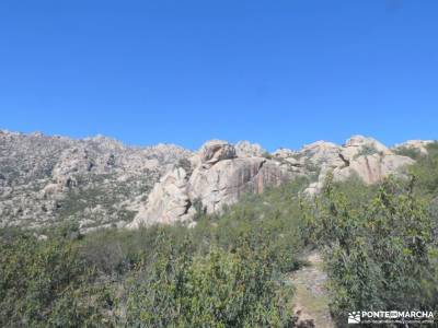 Parque Regional de la Cuenca Alta del Manzanares - La Gran Cañada; rutas por la sierra de guadarrama